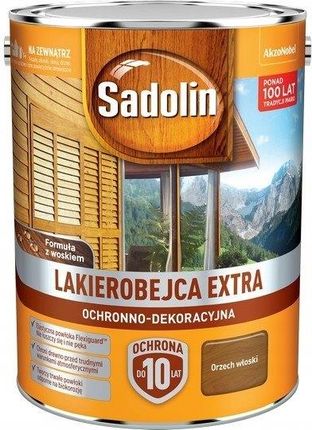 Sadolin Extra Lakierobejca 10L Orzech Włoski 4