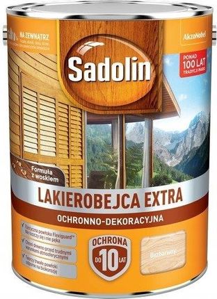 Sadolin Extra Lakierobejca 10L Bezbarwny 1 Drewna