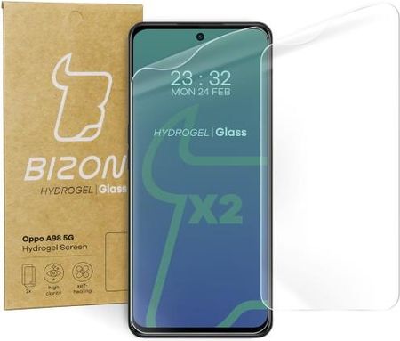 Bizon Folia Hydrożelowa Na Ekran Glass Hydrogel Do Oppo A98, 2szt.