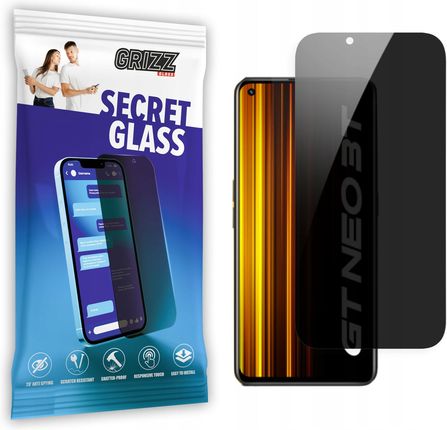 Grizz Glass Sekretne Szkło Prywatyzujące Do Realme Gt Neo 3T