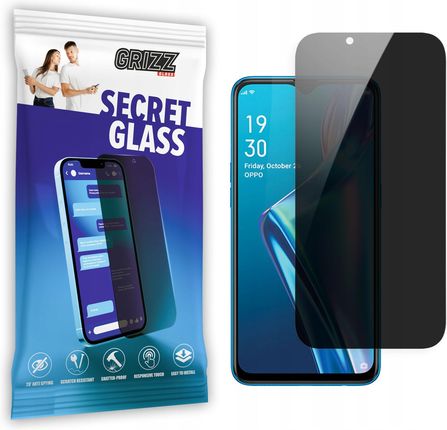 Grizz Glass Sekretne Szkło Prywatyzujące Do Oppo A12