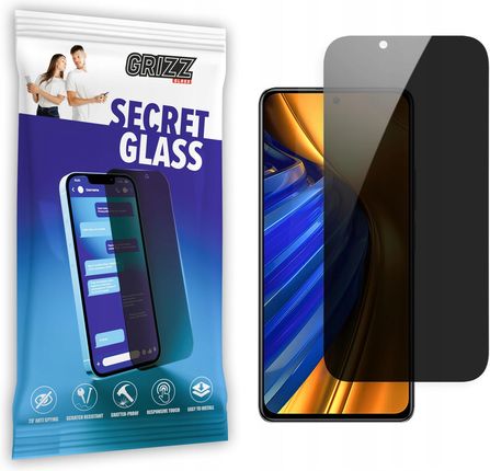 Grizz Glass Sekretne Szkło Prywatyzujące Do Xiaomi Poco F3 5G