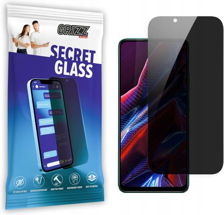 Grizz Glass Sekretne Szkło Prywatyzujące Do Xiaomi Poco X4 Pro