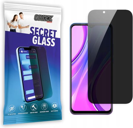 Grizz Glass Sekretne Szkło Prywatyzujące Do Xiaomi Redmi 9At