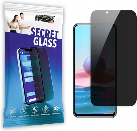 Grizz Glass Sekretne Szkło Prywatyzujące Do Redmi Note 10 4G