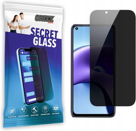 Grizz Glass Sekretne Szkło Prywatyzujące Do Redmi Note 9T 5G