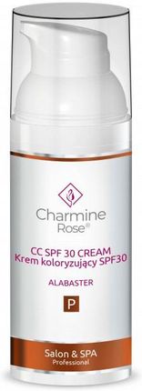 Krem CC SPF30 CREAM ALABASTER koloryzujący CC - CHARMINE ROSE na dzień 50ml