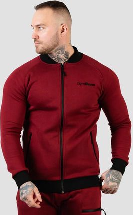 GymBeam Rozpinana bluza Classic Burgundy