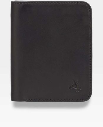 Viscont Bezpieczny Portfel Męski Skórzany Czarny RFID TSC46