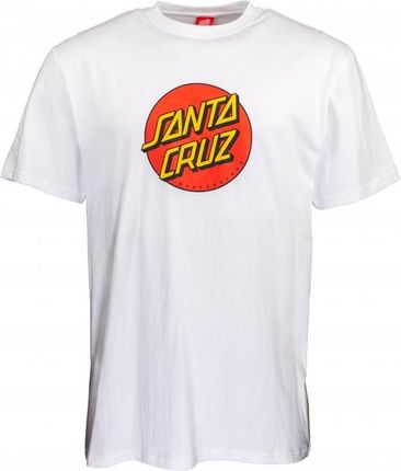 koszulka SANTA CRUZ - Classic Dot Tee White (WHITE2469) rozmiar: S