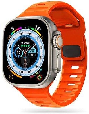 Tech Protect Pasek Iconband Line Do Apple Watch 4/5/6/7/8/Se Pomarańczowy