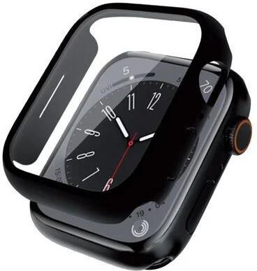Crong Etui Hybrid Watch Case Do Apple 7/8 Czarny