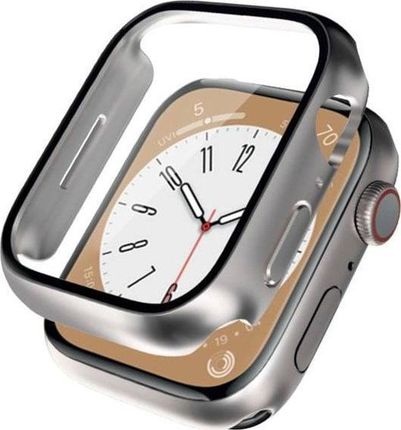 Crong Hybrid Watch Case Etui Ze Szkłem Apple 41Mm Starlight