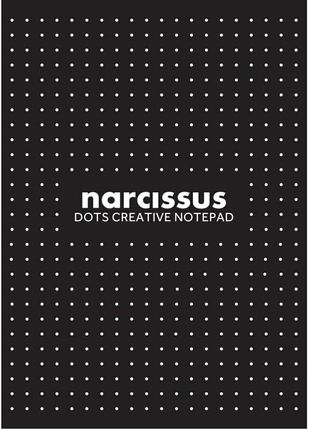 Narcissus Narcissus Blok A4 Klejony Z Góry Czarny 60 Kartek 6Szt.