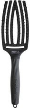 Zdjęcie Olivia Garden Szczotka Do Włosów Fingerbrush Care Iconic Czarny - Jedwabne