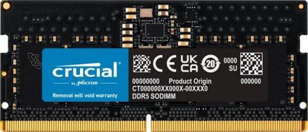 Crucial DDR5 SODIMM 8GB 5200Mhz CL42 (16Gbit) (CT8G52C42S5)