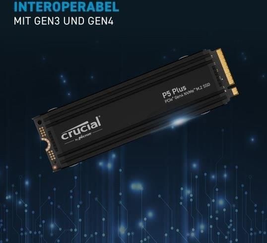 Dysk SSD Crucial P5 Plus 1Tb M.2 Nvme 2280 Pcie 4.0