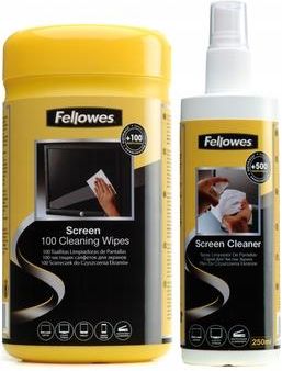Fellowes Zestaw płyn plus ściereczki do czyszczenia (9971816)