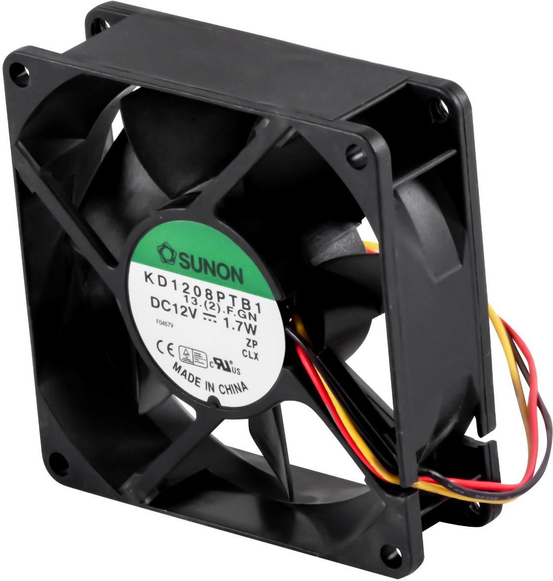 希少　SUN CPU 2枚同梱 Sunon 40mm 12V Server CPU Dual Fan Heatsink Assembly - PMD1204PPBX-A