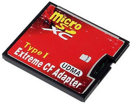 Wulkancenpl Adapter do karty Extreme Cf MicroSD Type I Cf (1061)
