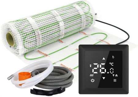 Zestaw ogrzewania podłogowego pod płytki Warmtec mata grzewcza DSE-150 15,0m² 100W/m² + termostat pokojowy WRT31W