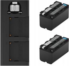 Zdjęcie Newell Ładowarka + 2x Akumulator Bateria NP-F770 do Sony - Sulęcin