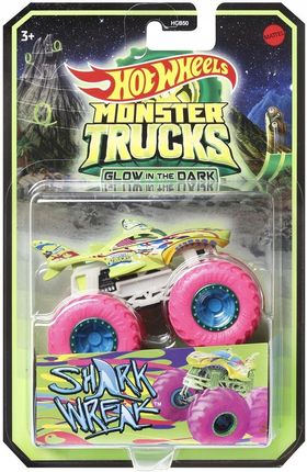 Hot Wheels Monster Truck świeci Glow Dark HCB50 HGX15