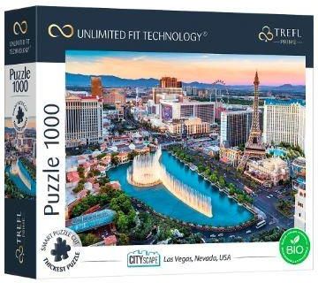 Trefl Puzzle Unlimited Fit Technology 1000el. Las Vegas Nevada USA 10757
