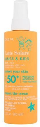 Pupa Babies & Kids Sunscreen Milk Spf50+ Preparat Do Opalania Ciała 200ml Dla Dzieci