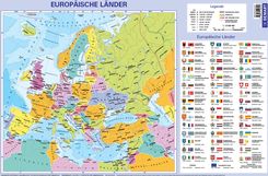 Zdjęcie Demart Pap Pap Podkładka Na Biurko Mapa Europy Polityczna Wer. Niemiecka - Swarzędz