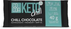 Cocoa Czekolada Keto Chill Z Magnezem  Ashwagandhą I Olejem Konopnym 40g