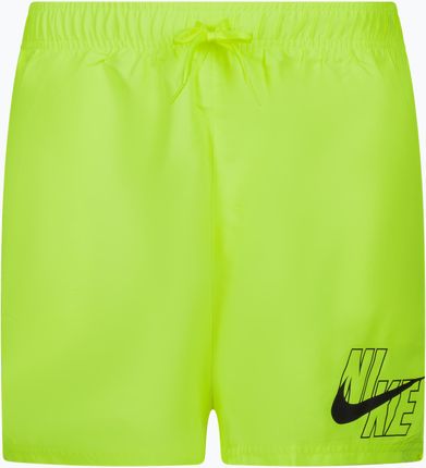 Szorty kąpielowe męskie Nike Logo Solid 5" Volley żółte NESSA566-737
