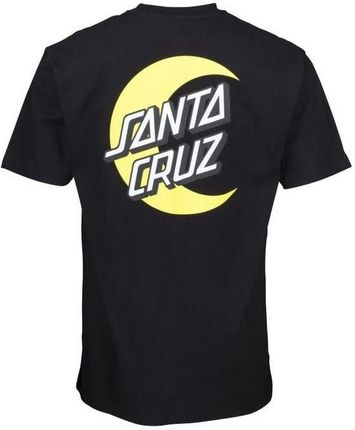 koszulka SANTA CRUZ - Moon Dot T-Shirt Black (BLACK) rozmiar: M