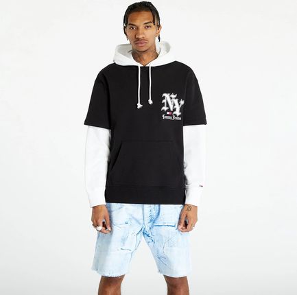 Tommy Jeans Relaxed Ny Grunge Hoodie Black