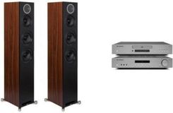 CAMBRIDGE AUDIO AXA35 + AXC25 + ELAC REFERENCE F5