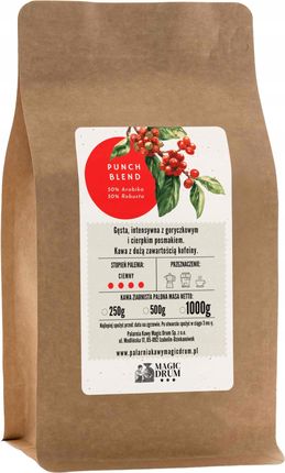 Palarnia Kawy Magic Drum Mielona  Punch Blend 50/50 500g