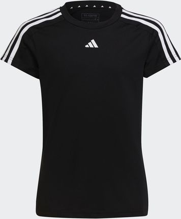 Dziecięca Koszulka z krótkim rękawem Adidas G TR-ES 3S T Hr5772 – Czarny