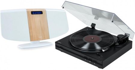 Zestaw stereo / Cyfrowa mini wieża z gramofonem THOMSON TT350 & MIC401
