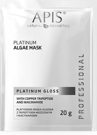 Apis Platinum Gloss Platynowa Maska Algowa Odmładzająca Z Tripeptydem 20g