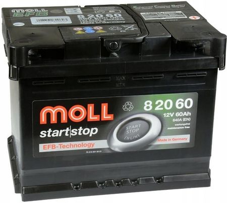 Moll Akumulator 64Ah 620A Star Stop Efb 82064