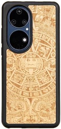 Bewood Drewniane Etui Huawei P50 Pro Kalendarz Aztecki Aniegre