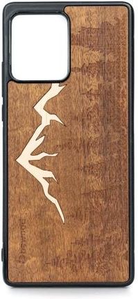 Bewood Drewniane Etui Motorola Edge 30 Fusion Góry Imbuia