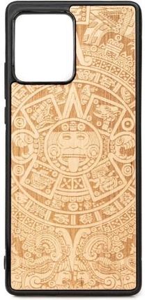 Bewood Drewniane Etui Motorola Edge 30 Ultra Kalendarz Aztecki Aniegre
