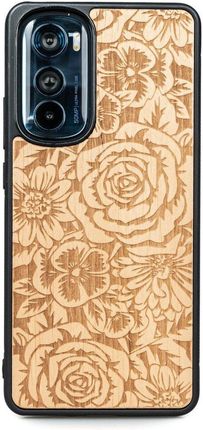 Bewood Drewniane Etui Motorola Edge 30 Róże Aniegre