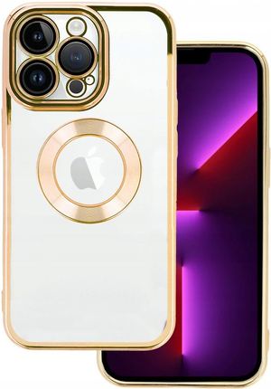 Toptel Beauty Clear Case Do Iphone 13 Pro Max Złoty