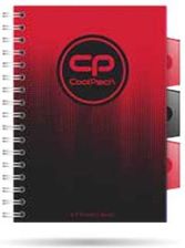 Zdjęcie Coolpack - Gradient - Kołozeszyt A5 - Cranberry - Czarna Białostocka