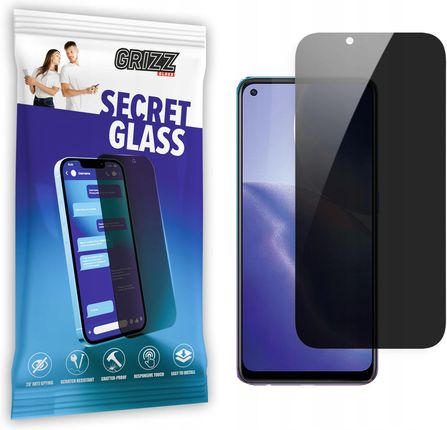Grizz Glass Sekretne Szkło Prywatyzujące Do Oppo Reno 5Z 5G