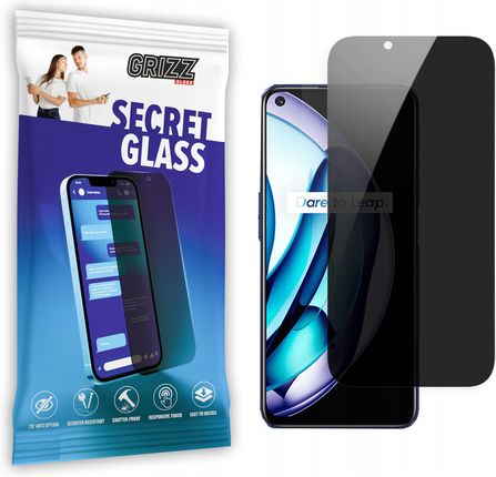 Grizz Glass Sekretne Szkło Prywatyzujące Do Realme 8 5G