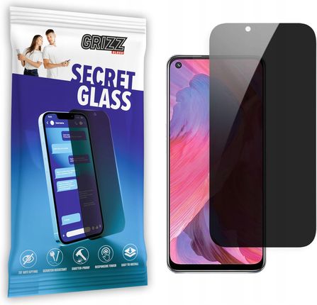 Grizz Glass Sekretne Szkło Prywatyzujące Do Oppo A74 4G