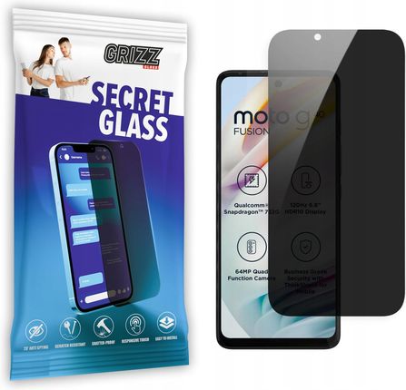 Grizz Glass Szkło Prywatyzujące Do Motorola G40 Fusion